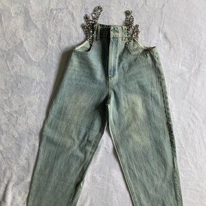 CHAIN SIDE JEANS